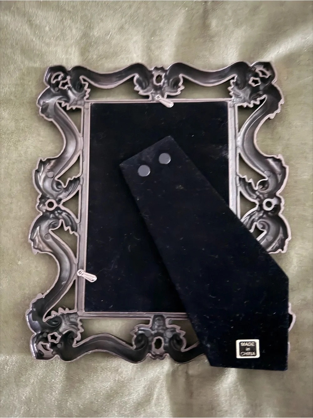 Jennifer Moore Copper Ornate Pierced Iron Picture Frame